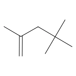 2,4,4-Trimethyl-1-pentene structure