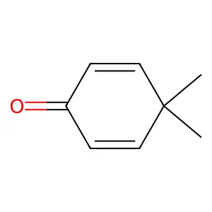 2,5-Cyclohexadien-1-one, 4,4-dimethyl- structure