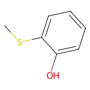o-(Methylthio)phenol structure