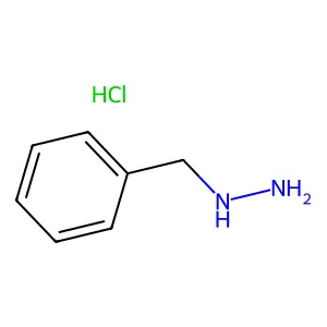 Hydrazine, (phenylmethyl)-, hydrochloride (1:1) structure