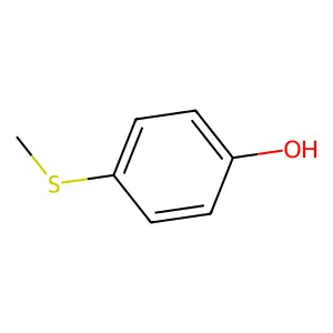4-(Methylthio)phenol structure