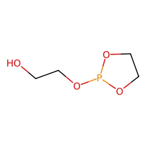 Ethanol, 2-(1,3,2-dioxaphospholan-2-yloxy)- structure