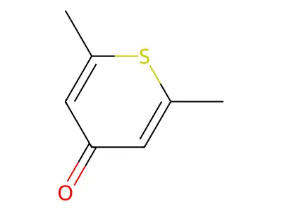 4H-Thiopyran-4-one, 2,6-dimethyl- structure