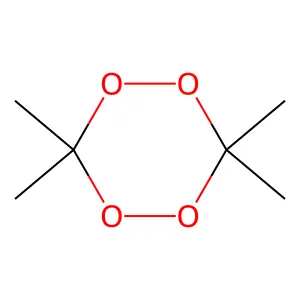 Tetramethyl-1,2,4,5-tetraoxane structure