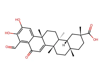 Demethylzeylasteral [M+H]+ structure