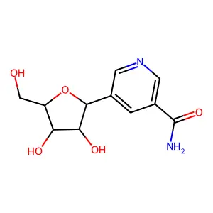 5-核糖呋喃糖基烟酰胺 structure