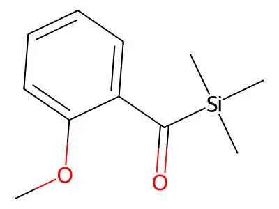 (2-Methoxyphenyl)(trimethylsilyl)methanone structure