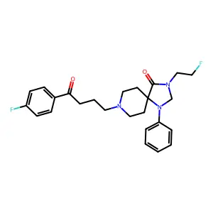 3-N-(2-Fluoroethyl)spiperone structure