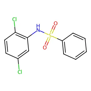 N-(2,5-dichlorophenyl)benzenesulfonamide structure
