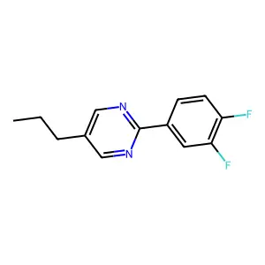 2-(3,4-Difluorophenyl)-5-propylpyrimidine structure