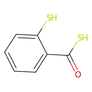 2-sulfanylbenzenecarbothioic S-acid structure