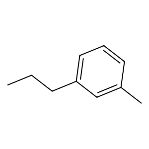Benzene, 1-methyl-3-propyl- structure