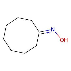 Cyclooctanone, oxime structure