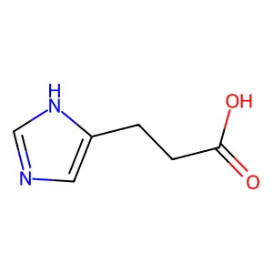 1H-咪唑-5-丙酸 structure