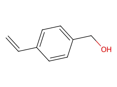 (4-Vinylphenyl)methanol structure