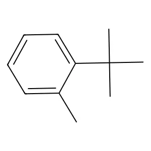 o-tert-Butyltoluene structure