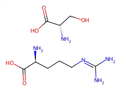 Arginine-serine polymer structure
