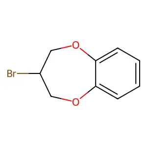 3-bromo-3,4-dihydro-2H-1,5-benzodioxepine structure