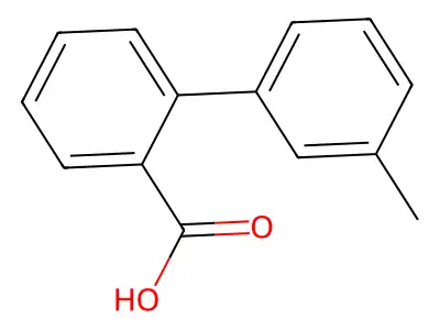 2-(3-methylphenyl)benzoic Acid structure