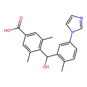 Y-20811游离酸 structure