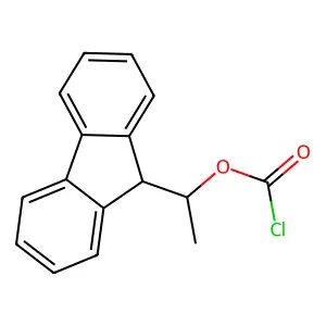 1-(9-Fluorenyl)ethyl chloroformate structure