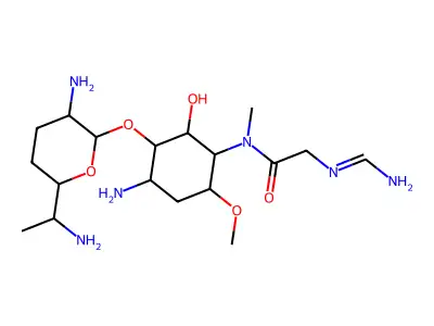 2''-N-Formimidoylsporaricin A structure