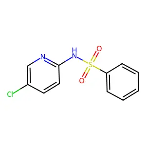 N-(5-chloropyridin-2-yl)benzenesulfonamide structure