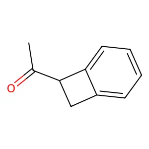 Ketone, bicyclo(4.2.0)octa-1,3,5-trien-7-yl methyl structure