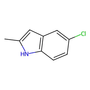 5-Chloro-2-methylindole structure