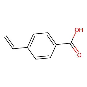 4-乙烯基苯甲酸 structure