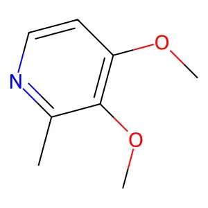 3,4-Dimethoxy-2-methylpyridine structure