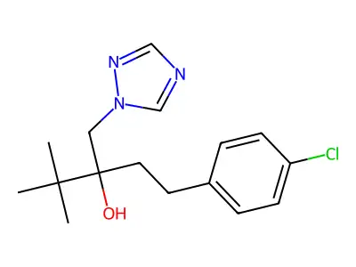 戊唑醇 structure