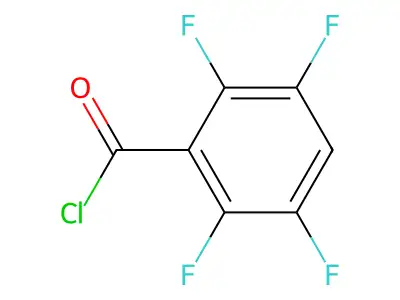 2,3,5,6-Tetrafluorobenzoyl Chloride structure