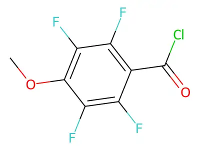 2,3,5,6-Tetrafluoro-4-methoxybenzoyl chloride structure