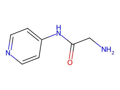 N-pyridin-4-ylglycinamide structure