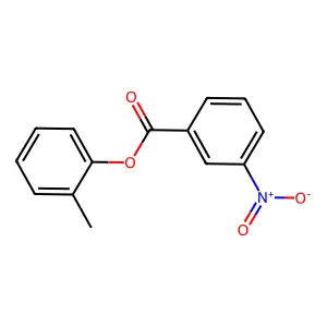2-Methylphenyl 3-nitrobenzoate structure
