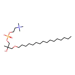 1-O-hexadecyl-2-C-methyl-3-phosphatidylcholine structure