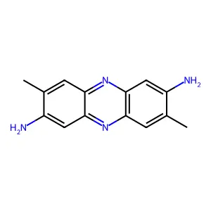 2,7-Diamino-3,8-dimethylphenazine structure