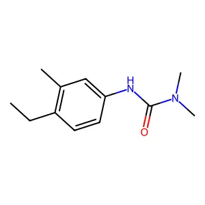 Urea, N-(4-ethyl-3-methylphenyl)-N,N-dimethyl- structure