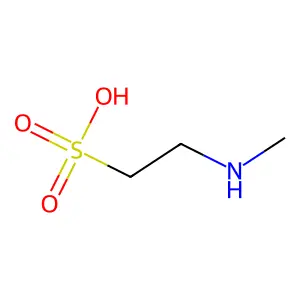 N-甲基牛磺酸 structure