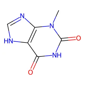 3-Methylxanthine structure