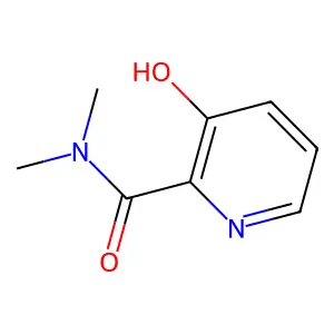 3-Hydroxy-N,N-dimethylpyridine-2-carboxamide structure
