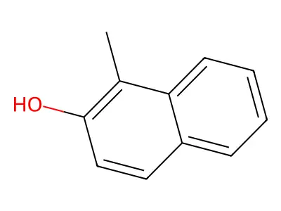 1-甲基-2-萘酚 structure