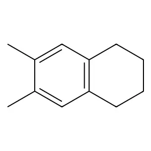 1,2,3,4-Tetrahydro-6,7-dimethylnaphthalene structure