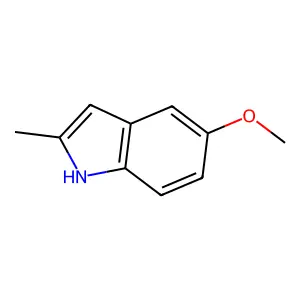 5-Methoxy-2-methylindole structure