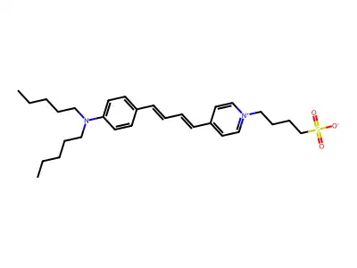 Neurodye RH 421 structure