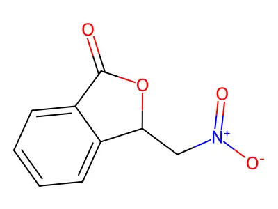 3-(Nitromethyl)-2-benzofuran-1(3H)-one structure