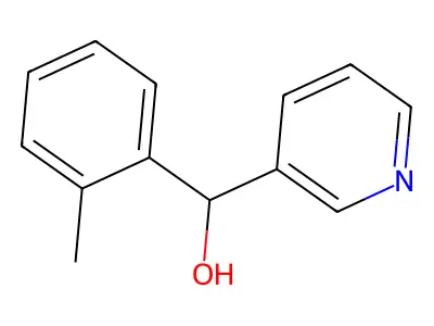 (2-Methylphenyl)(3-pyridinyl)methanol structure
