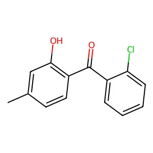 2'-Chloro-2-hydroxy-4-methylbenzophenone structure