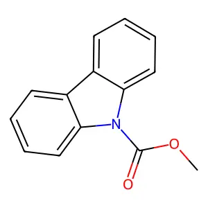 methyl 9H-carbazole-9-carboxylate structure